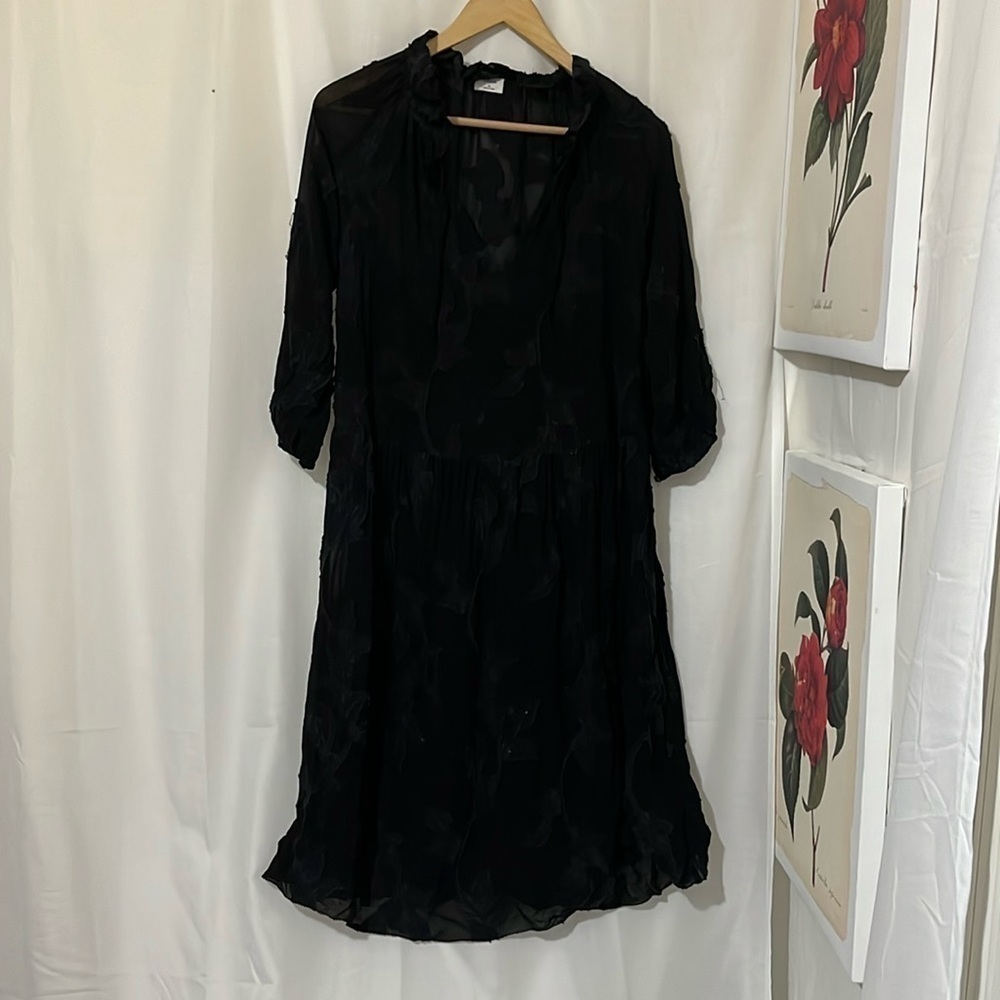Wilfred Floral Sheer Oversized Dress a141